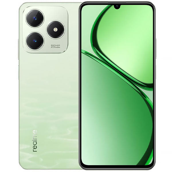 realme C61 NFC Dual SIM smartphone with 50MP camera and 6.74" HD+ display.