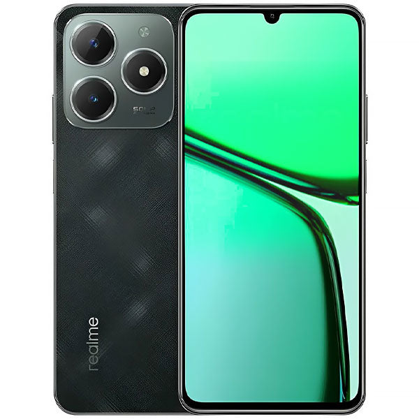 realme C61 NFC Dual SIM smartphone with 6.74-inch display and dual rear cameras.