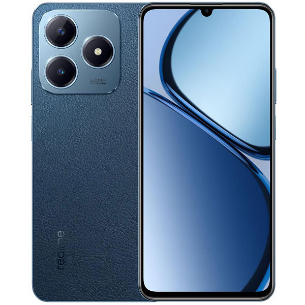 Smartphone realme C63 NFC Dual SIM, 256GB storage, 8GB RAM, 6.74" display, Jade Green.