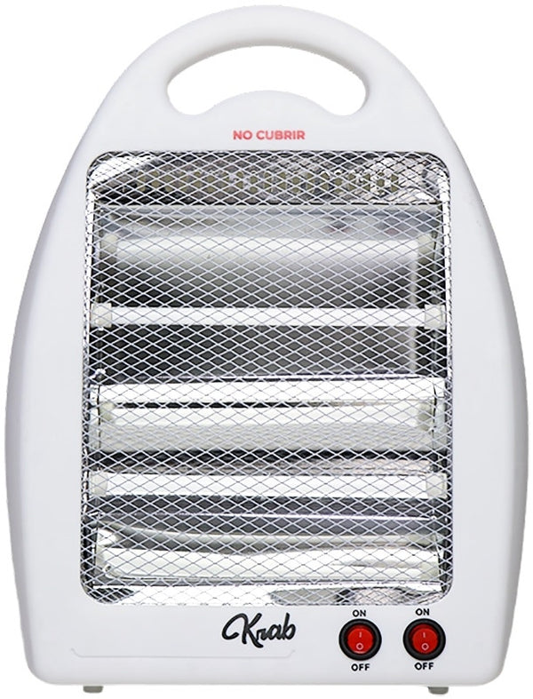 Aquecedor Eléctrico Krab KBEP800 Quartzo Portátil 800W 110V/60Hz