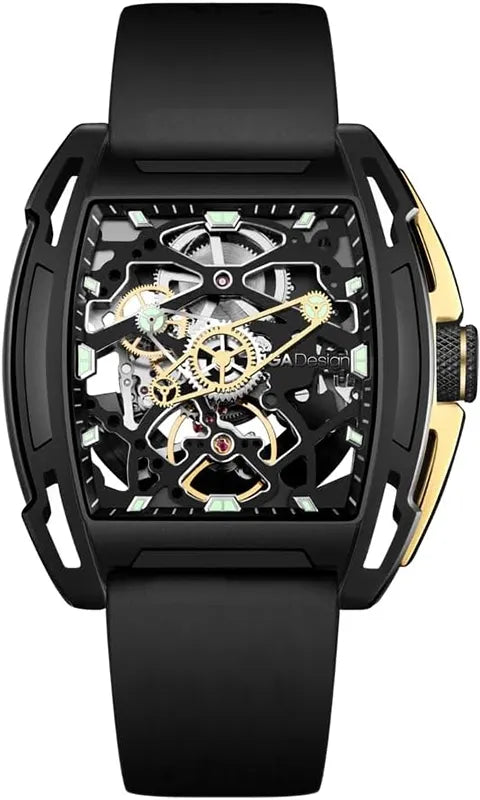 Relógio Masculino Ciga Design Z-Series Exploration Black Gold