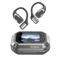Bluetooth Erazer Ear Hook Translator with Real-Time Translation and Hi-Fi Audio.