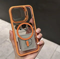 Capa Protetora Magnética Para iPhone 13 C/ Proteção De Lentes