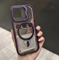 Capa Protetora Magnética Para iPhone 13 C/ Proteção De Lentes